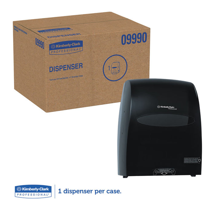 Sanitouch Hard Roll Towel Disp, 12 63/100w x 10 1/5d x 16 13/100h, Smoke