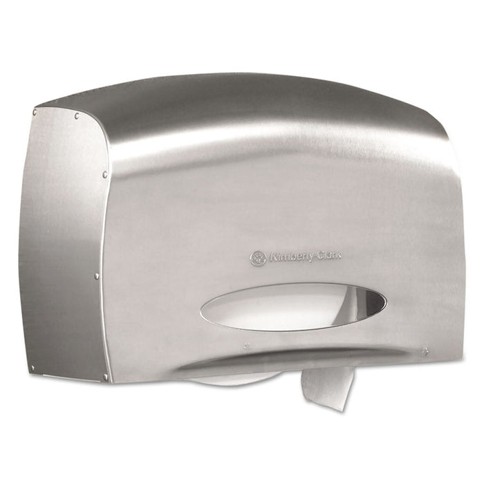 Pro Coreless Jumbo Roll Tissue Dispenser, EZ Load, 6x9.8x14.3, Stainless Steel