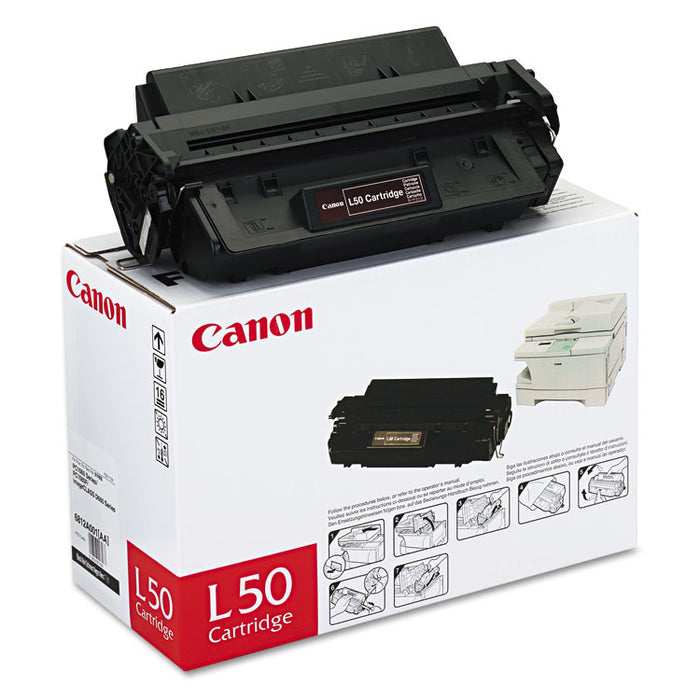 L50 (L50) Toner, 5000 Page-Yield, Black