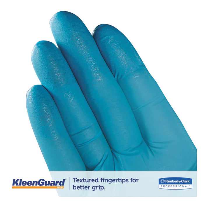 G10 Nitrile Gloves, Powder-Free, Blue, 242mm Length, Large, 100/Box, 10 Boxes/CT