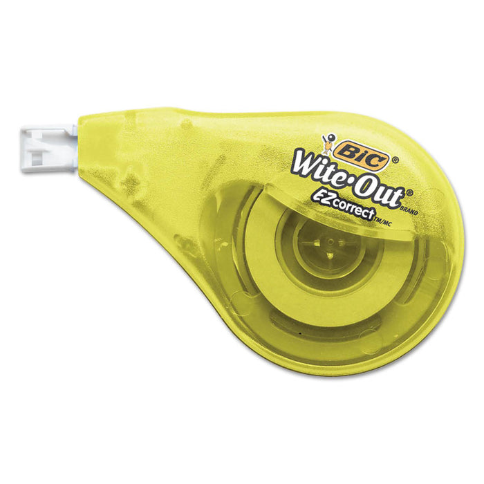 Wite-Out EZ Correct Correction Tape, Non-Refillable, 1/6" x 400", 4/Pack