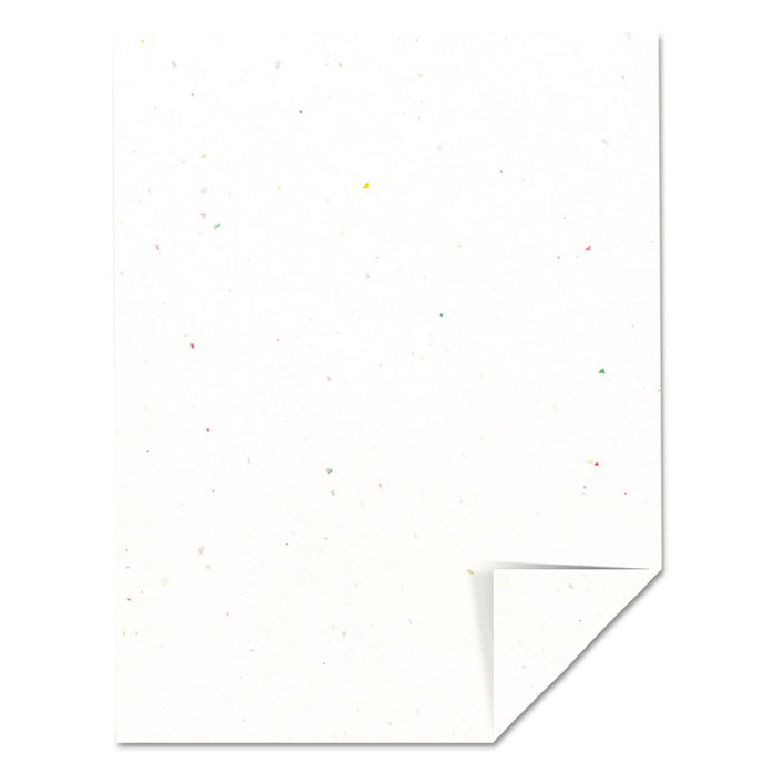 Color Paper, 24lb, 8.5 x 11, Stardust White, 500/Ream