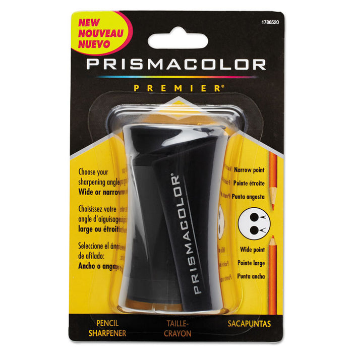 Premier Pencil Sharpener, 3.63" x 1.63" x 5.5", Black