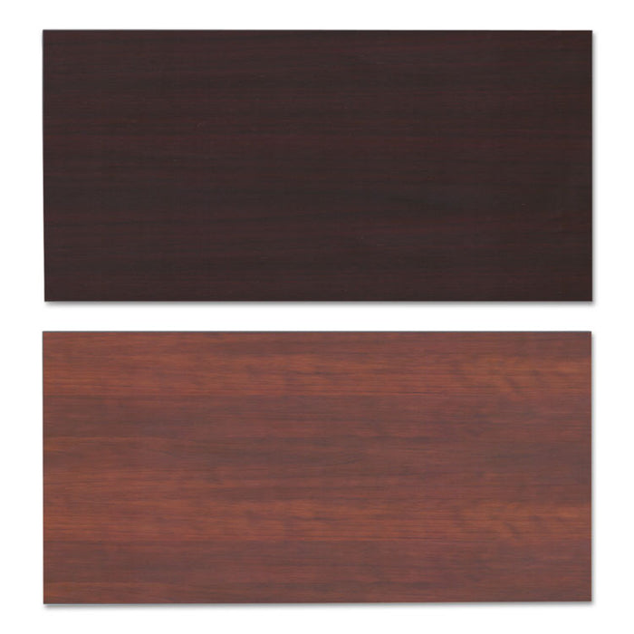 Reversible Laminate Table Top, Rectangular, 59.38w x 29.5,Medium Cherry/Mahogany