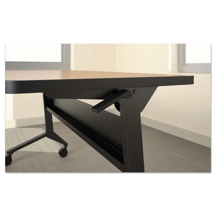 Flip-n-Go Table Base, 46 7/8w x 21 1/4d x 27 7/8h, Black