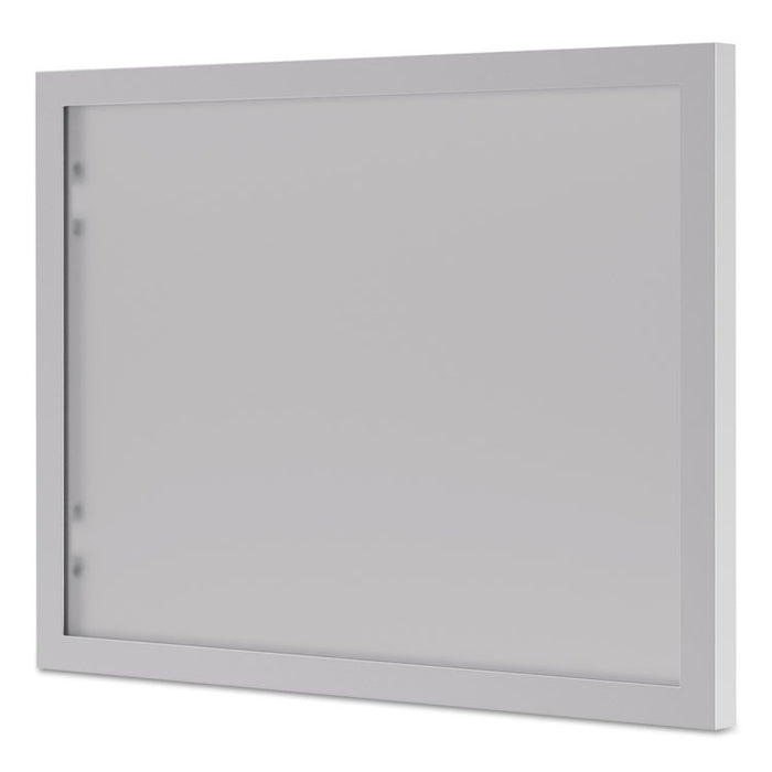 BL Series Hutch Doors, Glass, 13.25w x 17.38h, Silver/Frosted