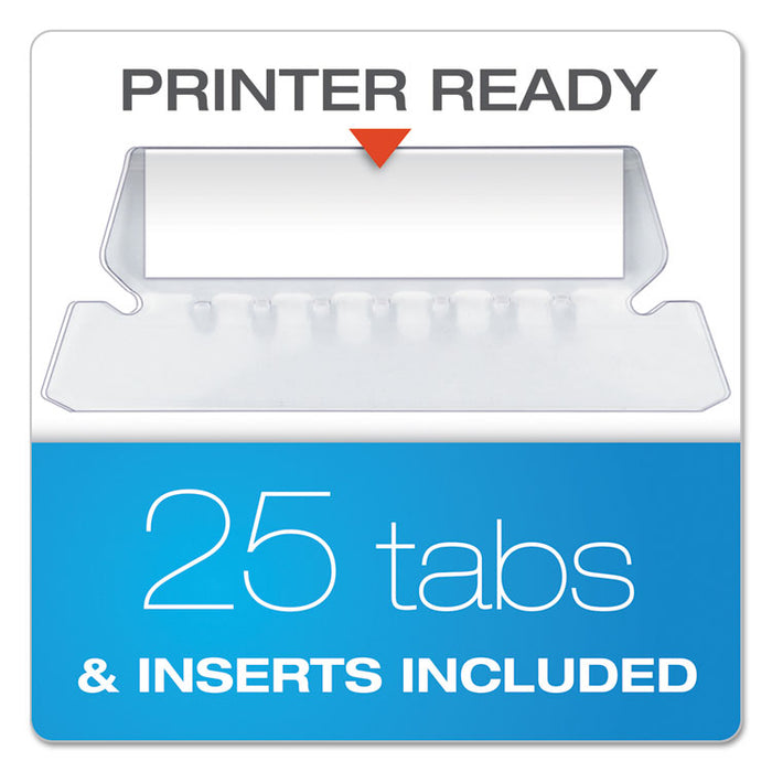 Extra Capacity Reinforced Hanging File Folders with Box Bottom, 2" Capacity, Letter Size, 1/5-Cut Tab, Assorted Colors,25/BX