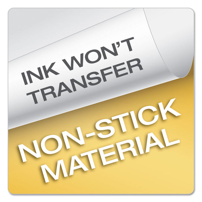 Poly Ring Binder Pockets, 8.5 x 11, Letter, Assorted Colors, 5/Pack