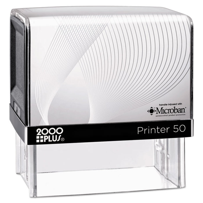 Self-Inking Custom Stamp, 2 1/2 x 1 1/16