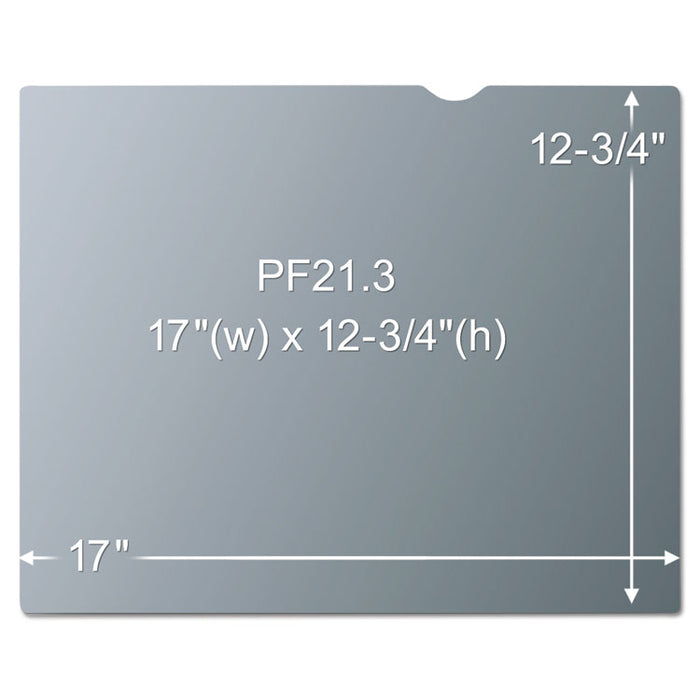 Frameless Blackout Privacy Filter for 21.3" Monitor