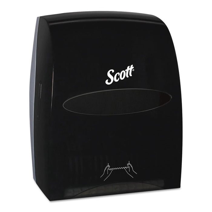 Essential Manual Hard Roll Towel Dispenser, 13.06 x 11 x 16.94, Black