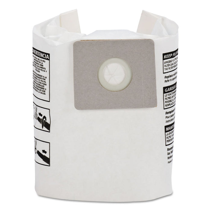 Disposable Collection Filter Bags, Fits 2-2.5 gallon Tanks, 3/Pack