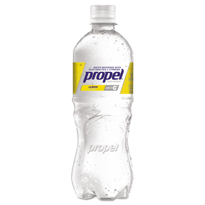 Flavored Water, Lemon, Bottle, 500mL, 24/Carton