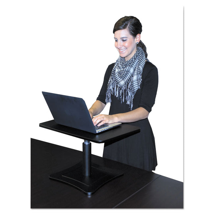 DC230 Adjustable Laptop Stand, 21" x 13" x 12" to 15.75", Black, Supports 20 lbs