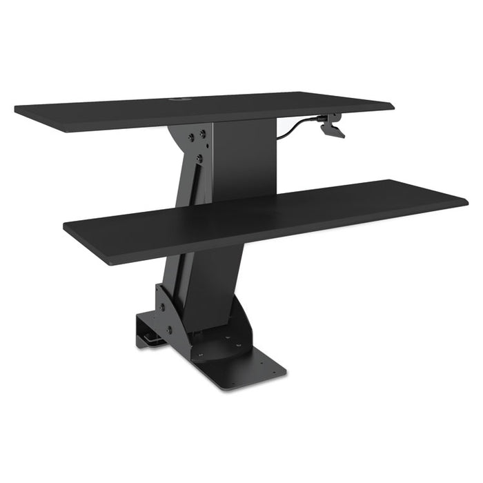 AdaptivErgo Sit-Stand Lifting Workstation, 31.5w x 40d x 20h, Black