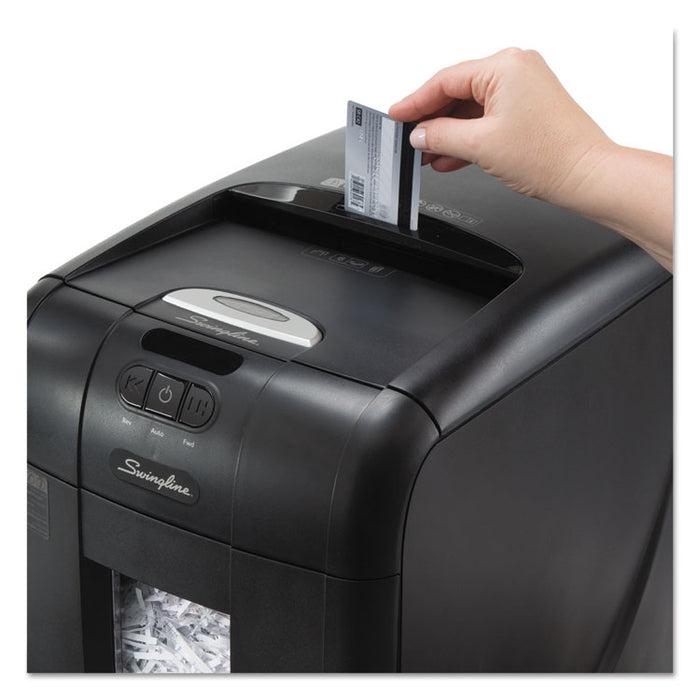 Stack-and-Shred 130XL Auto Feed Super Cross-Cut Shredder Value Pack, 130 Auto/6 Manual Sheet Capacity