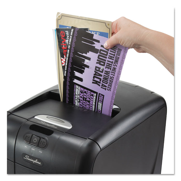 Stack-and-Shred 130XL Auto Feed Super Cross-Cut Shredder Value Pack, 130 Auto/6 Manual Sheet Capacity