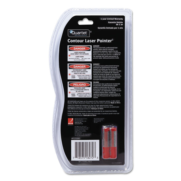 Contour Comfort Laser Pointer, Class 3A, Projects 1148 ft, Blue