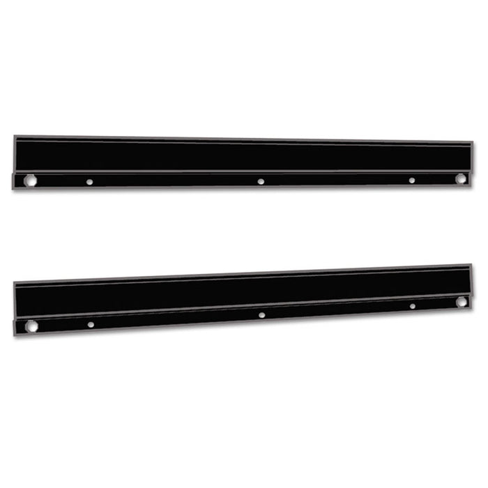 E-Z Stor Steel Project Centers, Wall Mount Bracket Set, Black