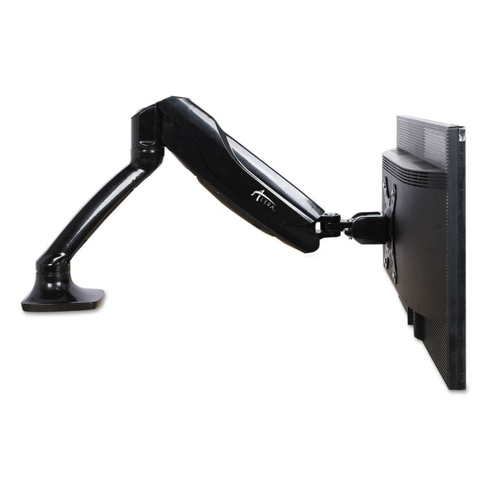 AdaptivErgo Articulating Monitor Arm, Single Monitor up to 30", Black