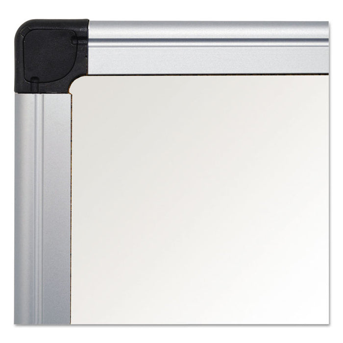Porcelain Value Dry Erase Board, 48 x 72, White, Aluminum Frame