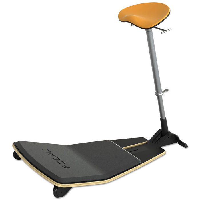 Locus Learning Seat by Focal Upright, Citrus/Citrus, Black Base