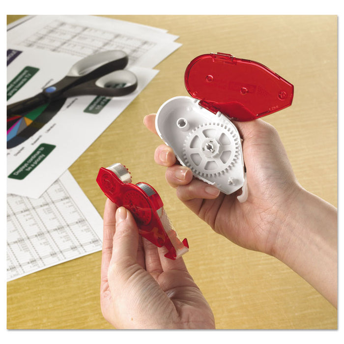 Refill for the Redesigned Scotch 6055 Tape Runner Dispenser, 0.31" x 49 ft, Dries Clear