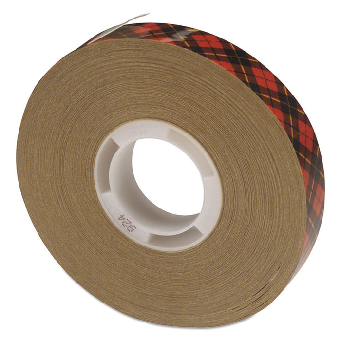 ATG Adhesive Transfer Tape Roll, Permanent, Holds Up to 0.5 lbs, 0.75" x 36 yds, Clear