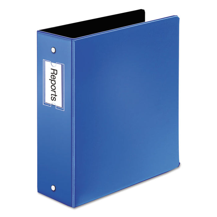 Premier Easy Open Locking Round Ring Binder, 3 Rings, 3" Capacity, 11 x 8.5, Medium Blue