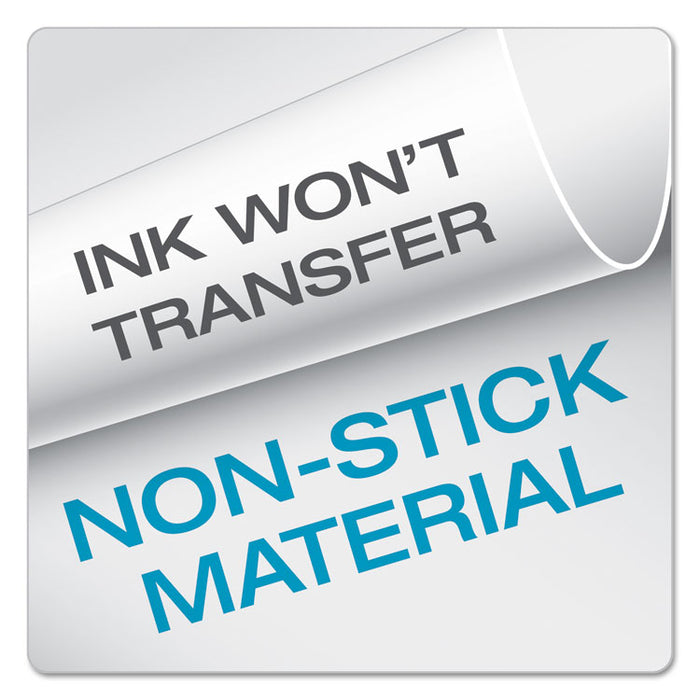 Premier Easy Open ClearVue Locking Slant-D Ring Binder, 3 Rings, 2" Capacity, 11 x 8.5, White