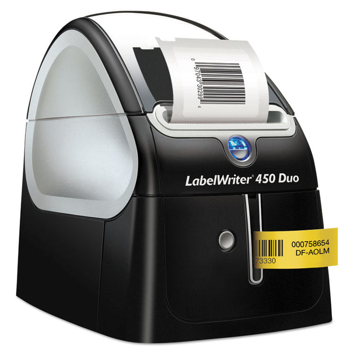 LabelWriter 450 DUO Printer, 2 3/10" Labels, 71 Label/Min, 5.5w x 7.8d x 7.30h