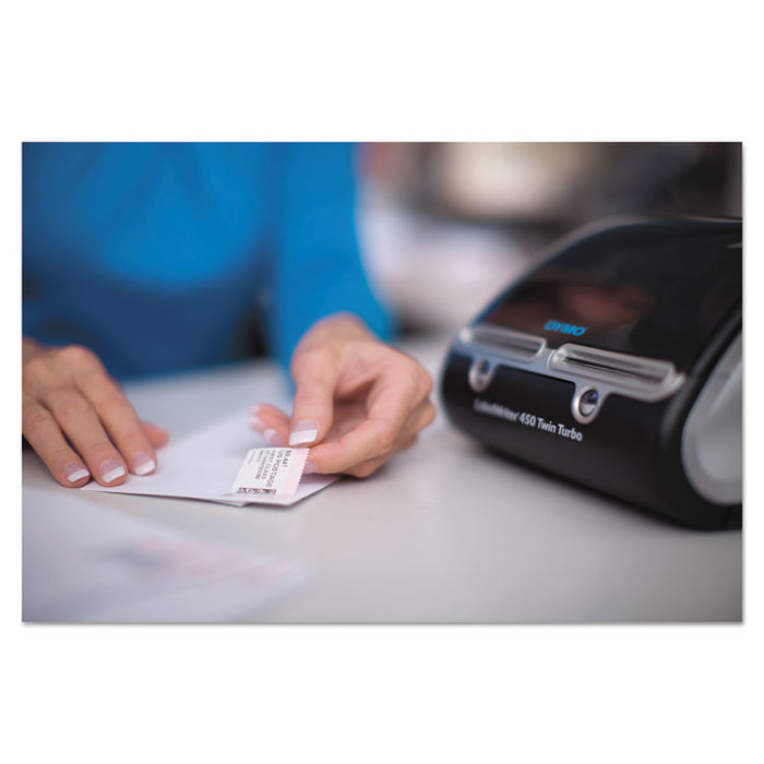 LabelWriter 450 Twin Turbo Label Printer, 71 Labels/min Print Speed, 5.5 x 8.4 x 7.4