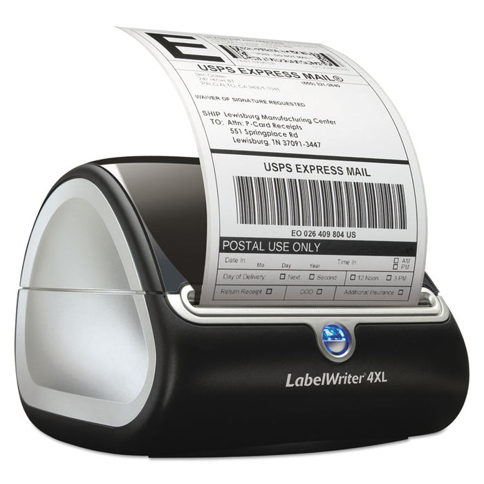 LabelWriter 4XL Label Printer, 53 Labels/min Print Speed, 7.3 x 7.8 x 5.5