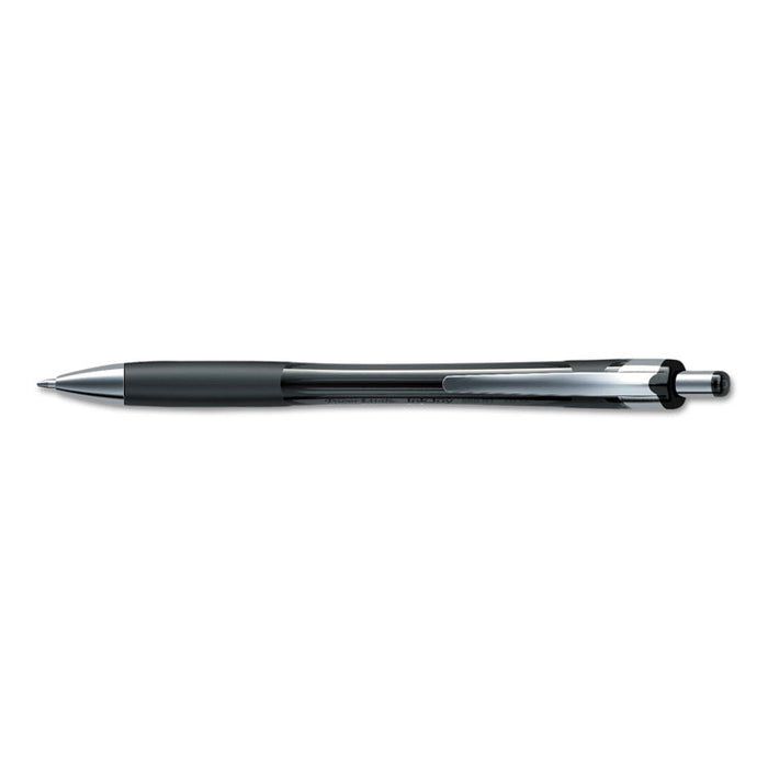InkJoy 550 RT Retractable Ballpoint Pen, Medium 1mm, Black Ink/Barrel, Dozen