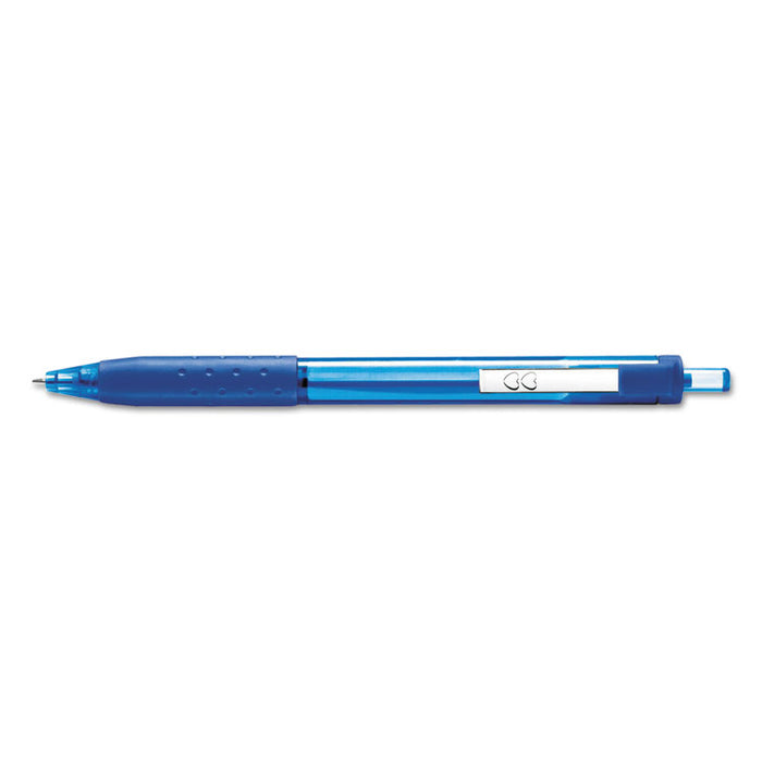 InkJoy 300 RT Retractable Ballpoint Pen, Fine 0.7mm, Blue Ink/Barrel, Dozen