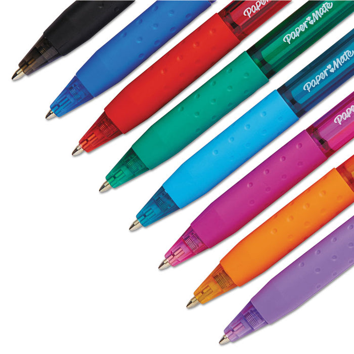 InkJoy 300 RT Ballpoint Pen Retractable, Medium 1 mm, Assorted Ink and Barrel Colors, 8/Pack