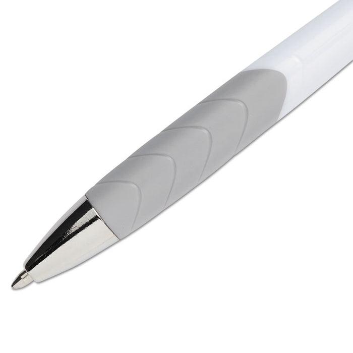 InkJoy 700 RT Retractable Ballpoint Pen, 1mm, Blue Ink, White/Blue Barrel, Dozen