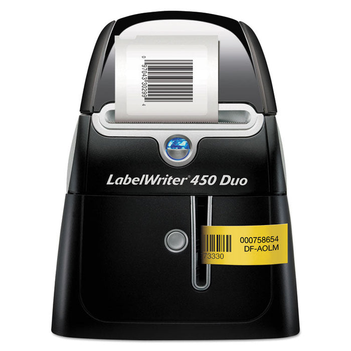 LabelWriter 450 DUO Printer, 2 3/10" Labels, 71 Label/Min, 5.5w x 7.8d x 7.30h