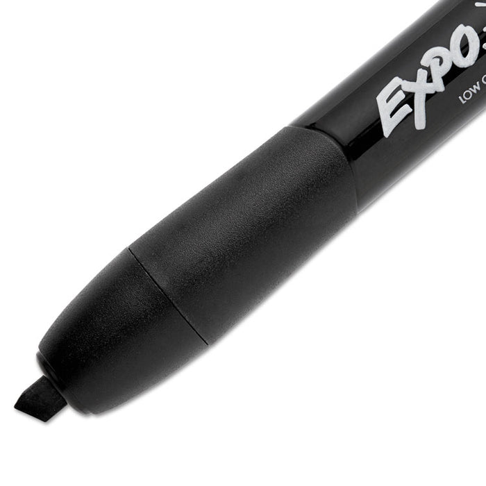 Click Dry Erase Marker, Broad Chisel Tip, Black, Dozen