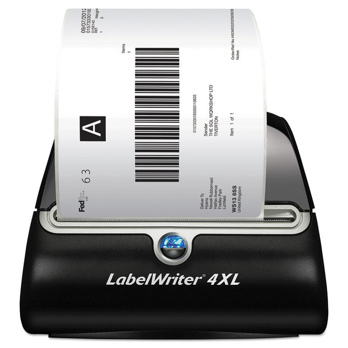 LabelWriter 4XL Label Printer, 53 Labels/min Print Speed, 7.3 x 7.8 x 5.5