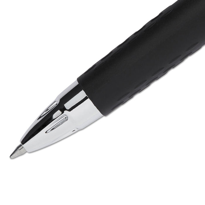 Signo 207 Retractable Gel Pen Value Pack, 0.7mm, Blue Ink, Black Barrel, 36/Box