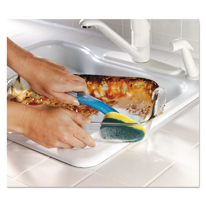 Soap-Dispensing Dishwand, 2.5 x 9.5, Yellow/Green