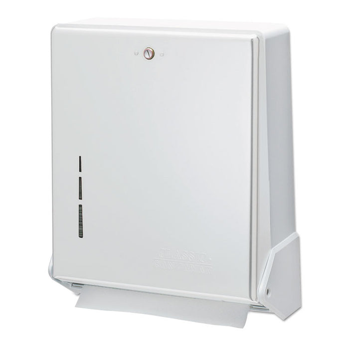 True Fold C-Fold/Multifold Paper Towel Dispenser, 11.63 x 5 x 14.5, White