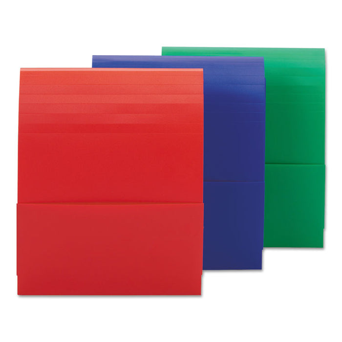 Stackit Poly Organizer, Assorted, 6/Pack