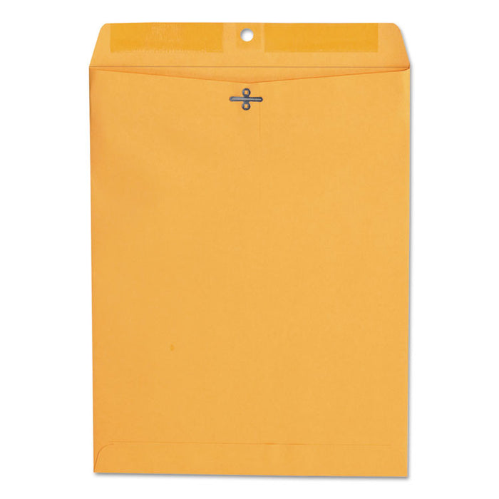 Kraft Clasp Envelope, #97, Squar Flap, Clasp/Gummed Closure, 10 x 13, Brown Kraft, 100/Box