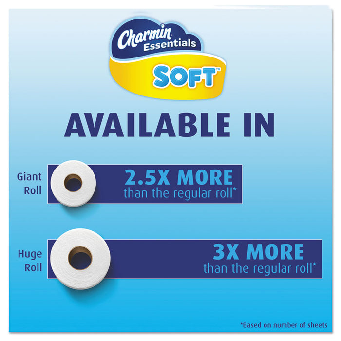 Essentials Soft Bathroom Tissue, Septic Safe, 2-Ply, White, 4 x 3.92, 200/Roll, 20 Roll/Pack