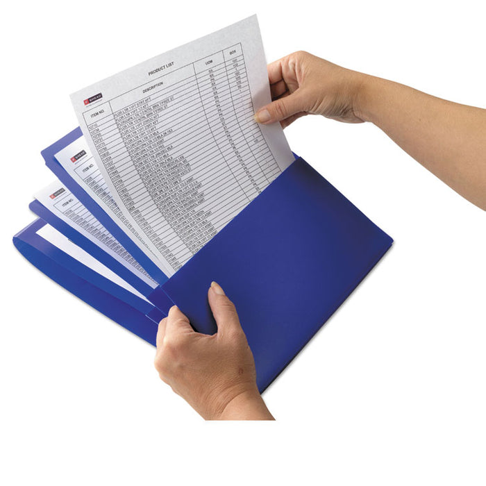 Stackit Poly Organizer, Assorted, 6/Pack