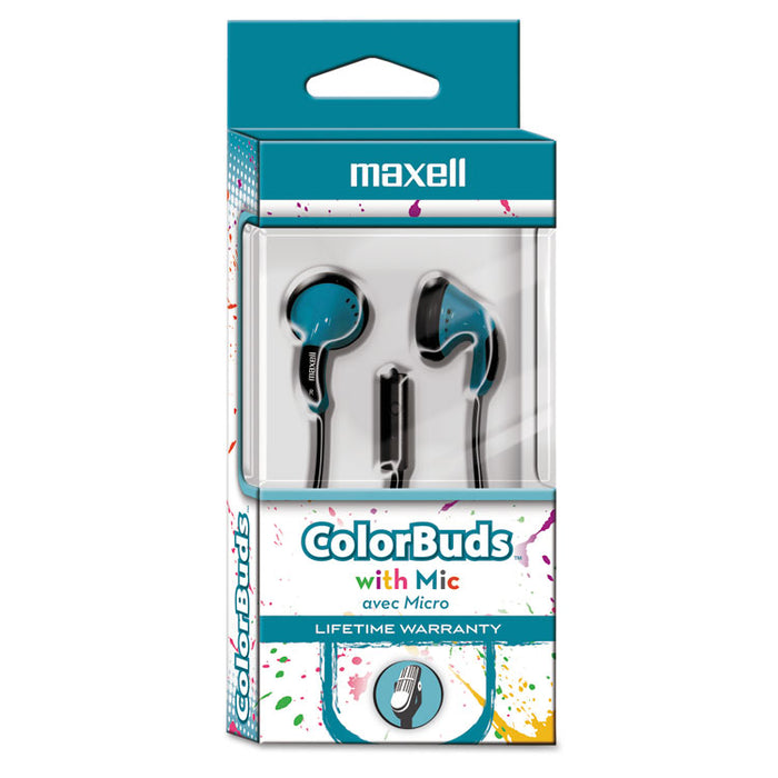 Colorbuds with Microphone, Blue