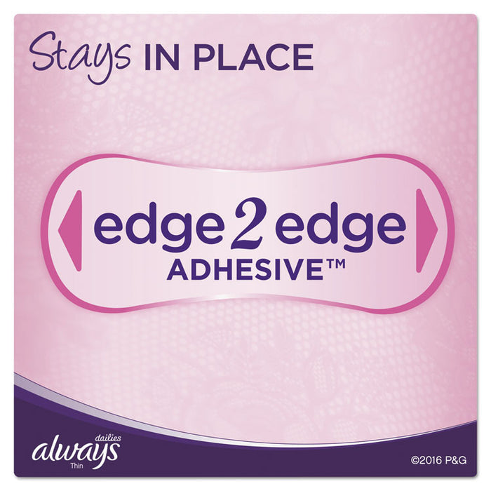 Thin Daily Panty Liners, 60/Pack, 12 Pack/Carton