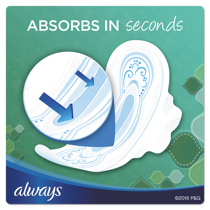 Ultra Thin Pads with Wings, Super Long, 32/Pack